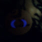 Glow In the Dark Crescent Moon Stud Earrings