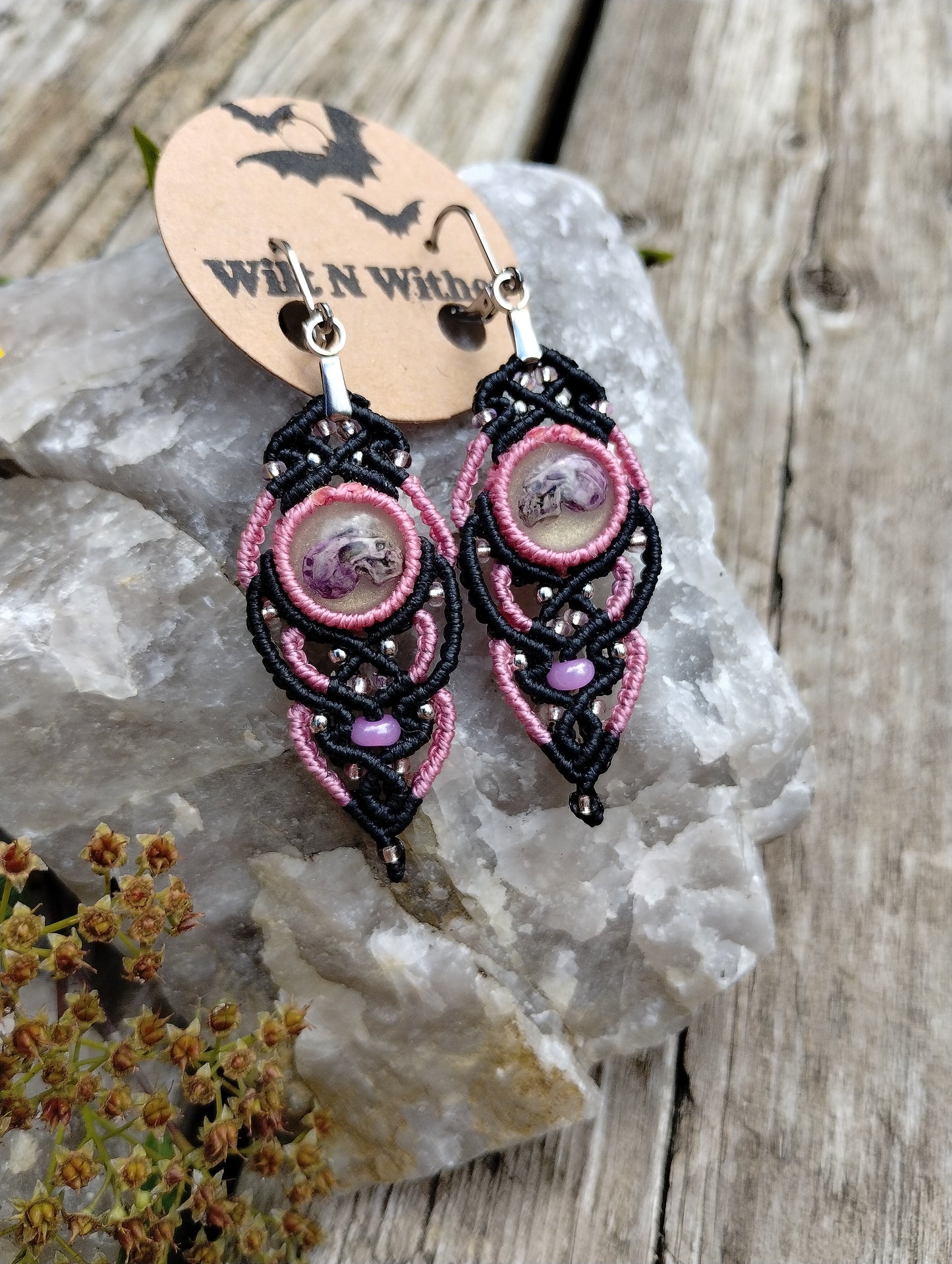 Pretty Alien Dangles Earrings