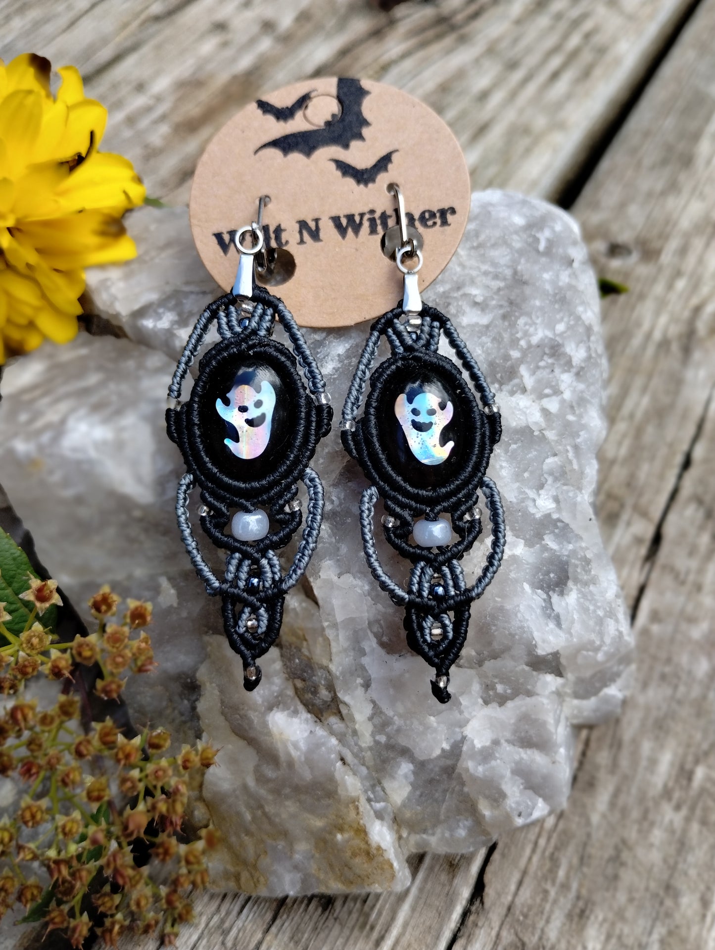 Ghost Dangle Earrings