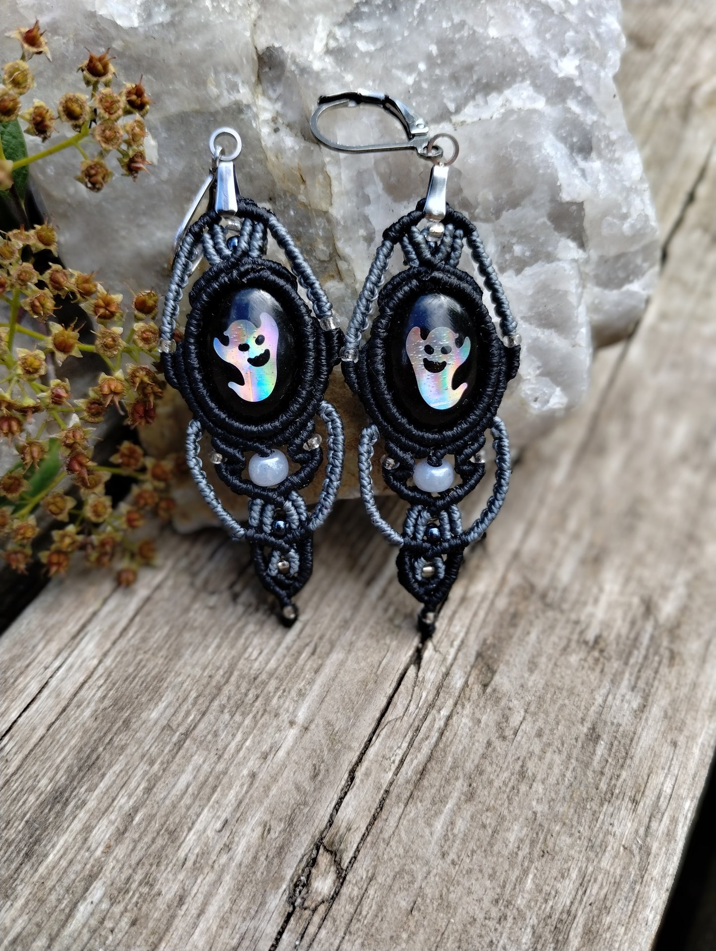 Ghost Dangle Earrings