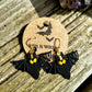 Handmade Bat Earrings