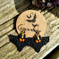 Handmade Bat Earrings