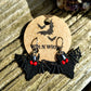 Handmade Bat Earrings