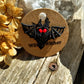 Macrame Bat Pins