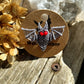 Macrame Bat Pins