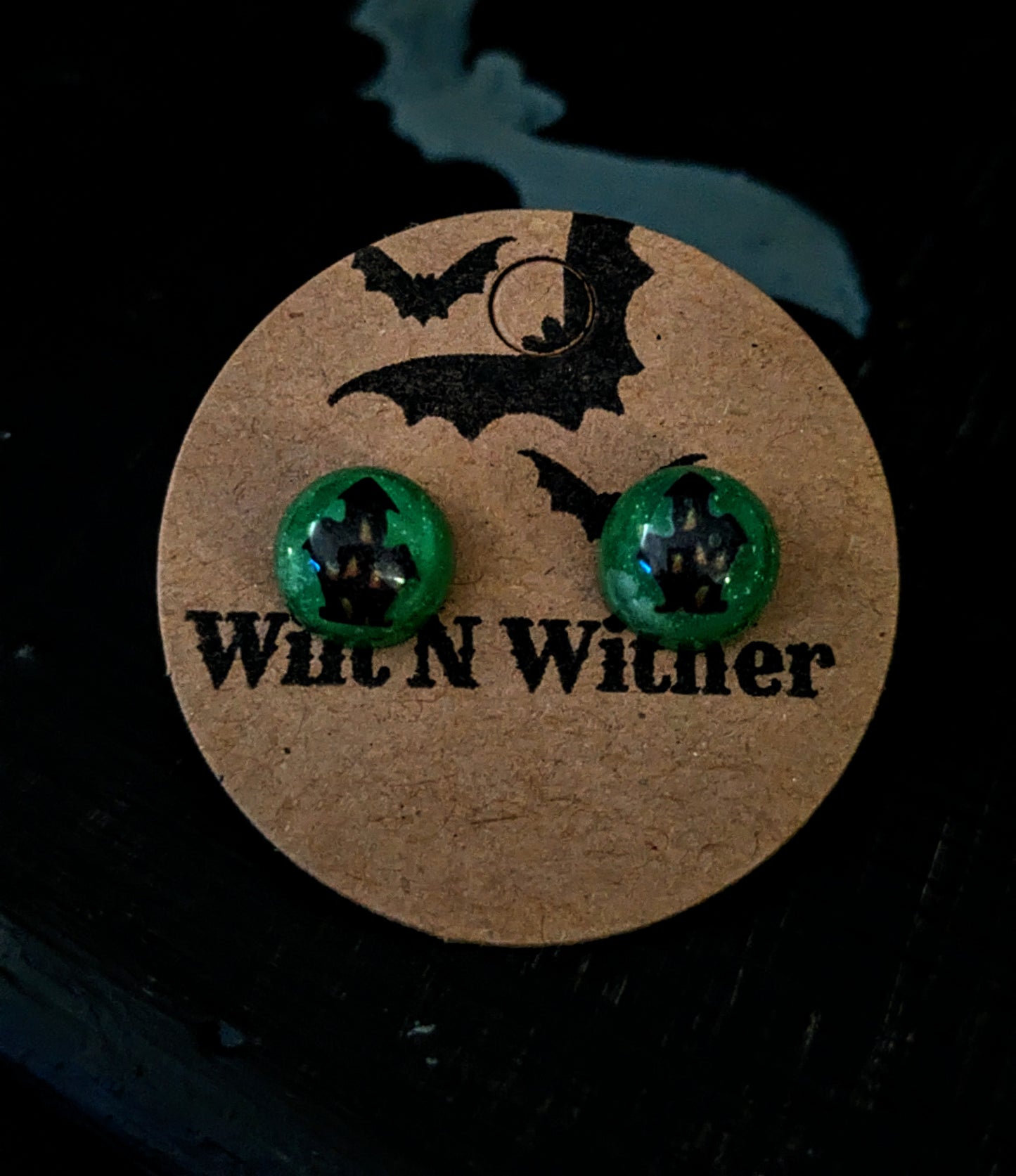 Halloween Night Stainless Steel Studs