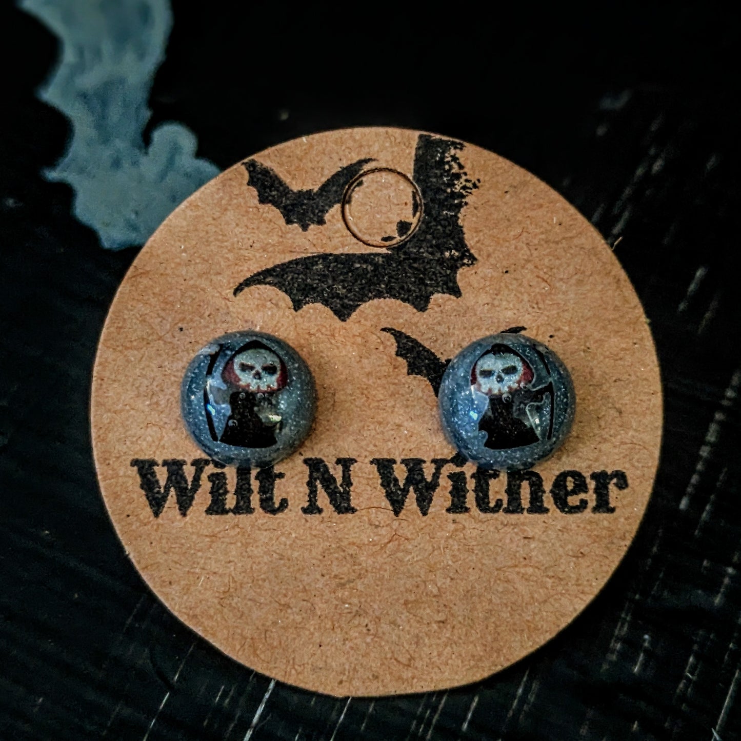 Halloween Night Stainless Steel Studs