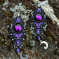 Shadow Cats Dangle Earrings