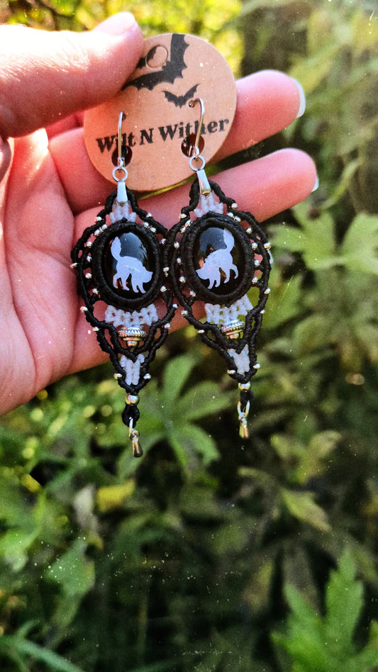 Scaredy Cats Dangle Earrings