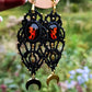 Glistening Witches Dangle Earrings