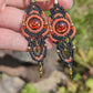 Jack O' Lantern Dangle Earrings