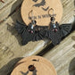 Handmade Bat Earrings