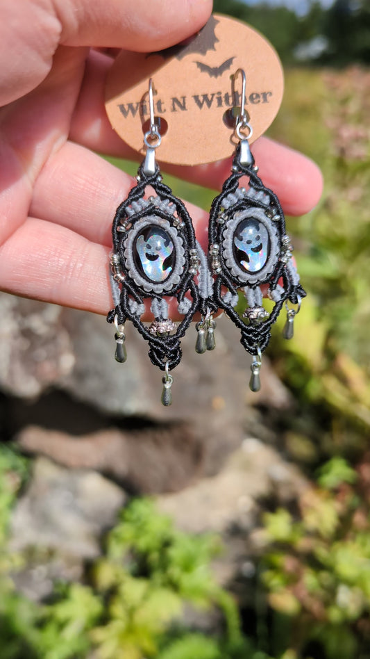 Ghost Dangle Earrings