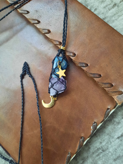 Witches Stone Bag Necklace