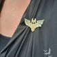 Macrame Bat Pins