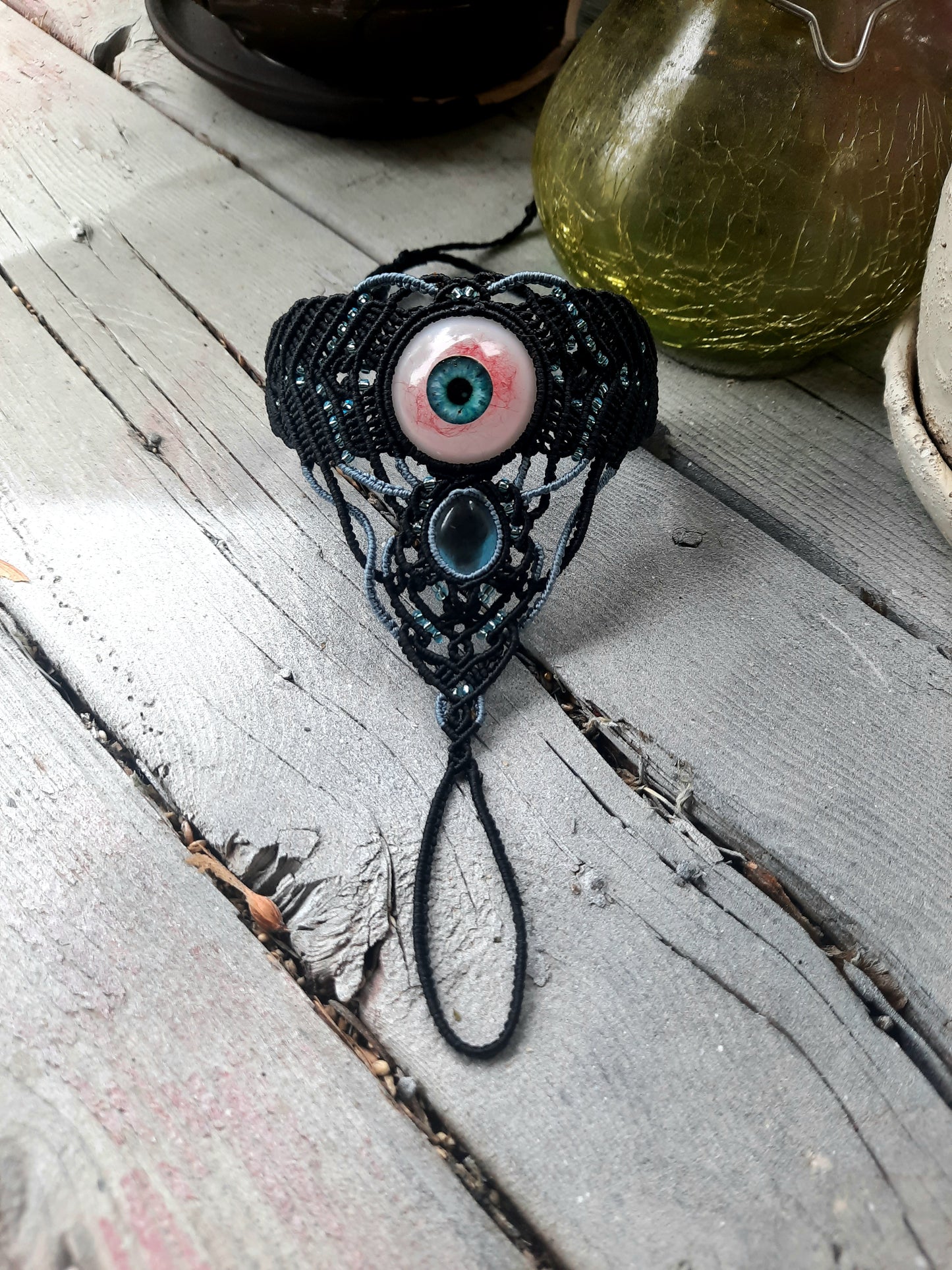 Eyeball Hand Armor Bracelet