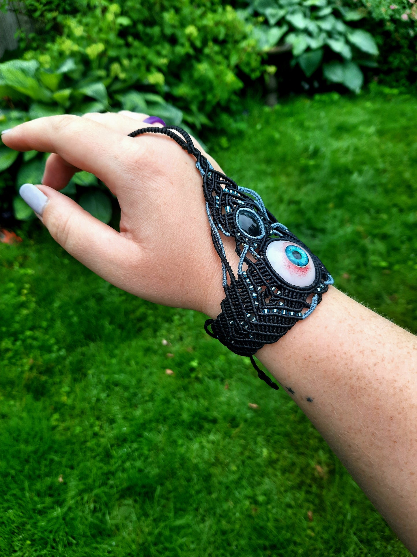 Eyeball Hand Armor Bracelet