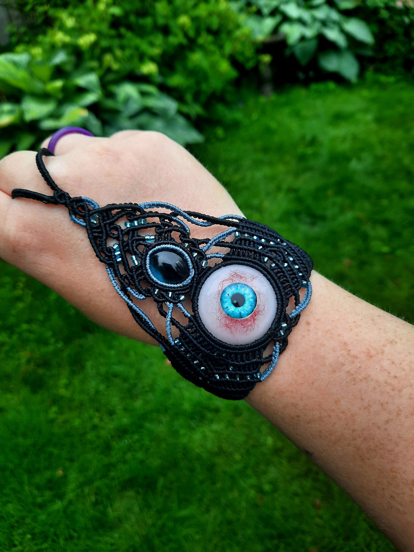 Eyeball Hand Armor Bracelet