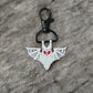 Macrame Bat Keychain