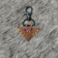 Macrame Bat Keychain